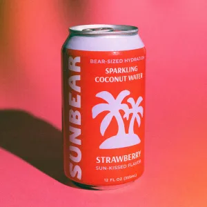 Sparkling Coconut Water- Strawberry