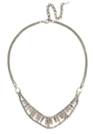 Sparkling Crystal Statement Necklace