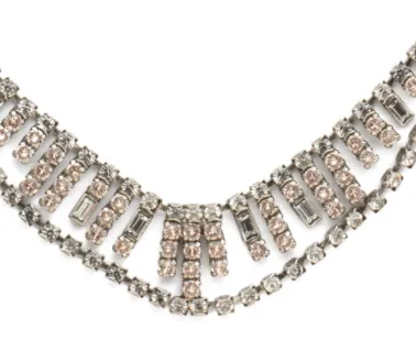 Sparkling Crystal Statement Necklace