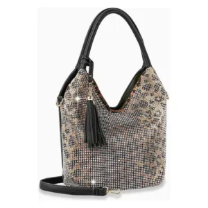 Sparkling Leopard Shoulder Bag