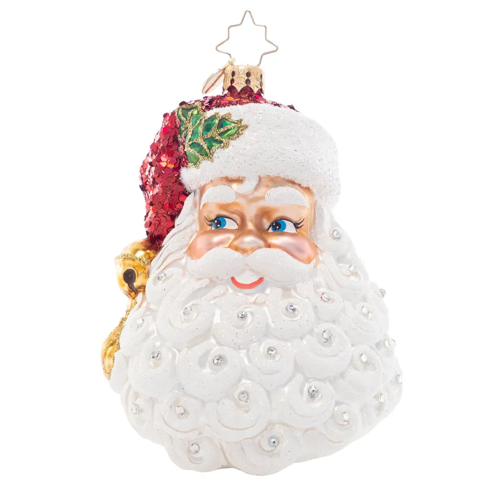 Sparkling Saint Nick Ornament