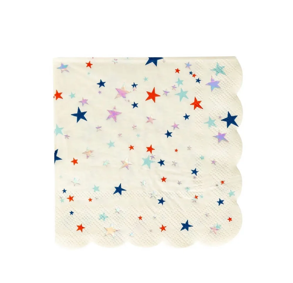 Sparkling Stars Cocktail Napkin