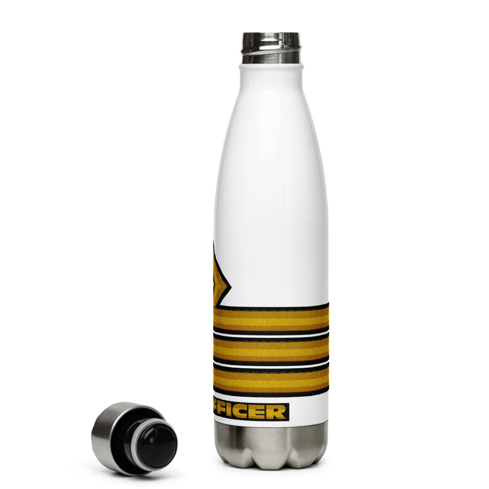 Stainless Steel Water Bottle CHIEF OFFICER