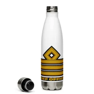 Stainless Steel Water Bottle CHIEF OFFICER
