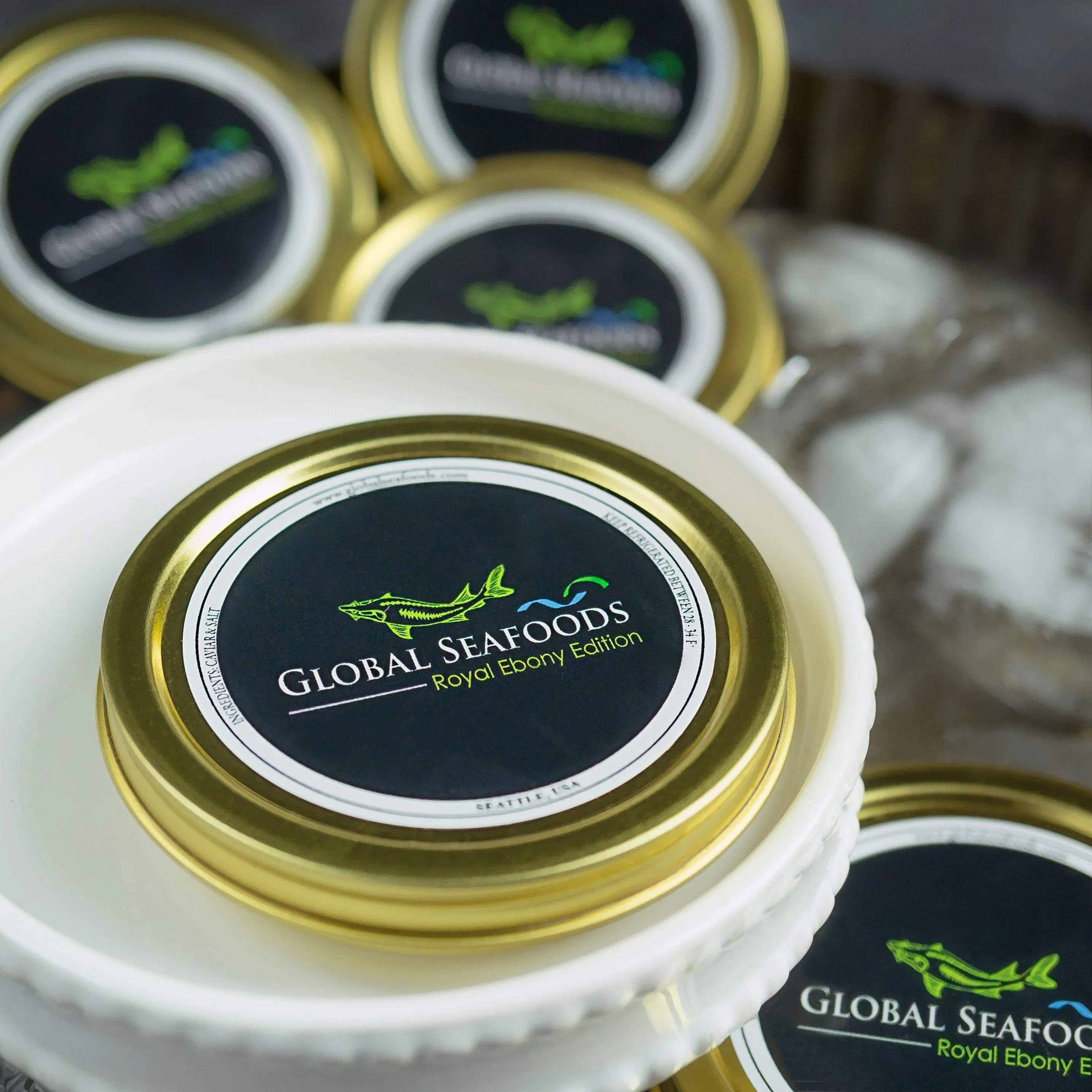 Sturgeon Caviar - Imperial Gold Ossetra from Global Seafoods