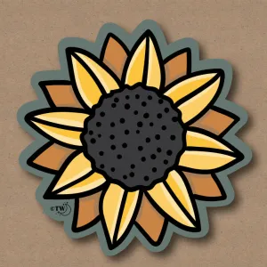 Sunflower Sticker