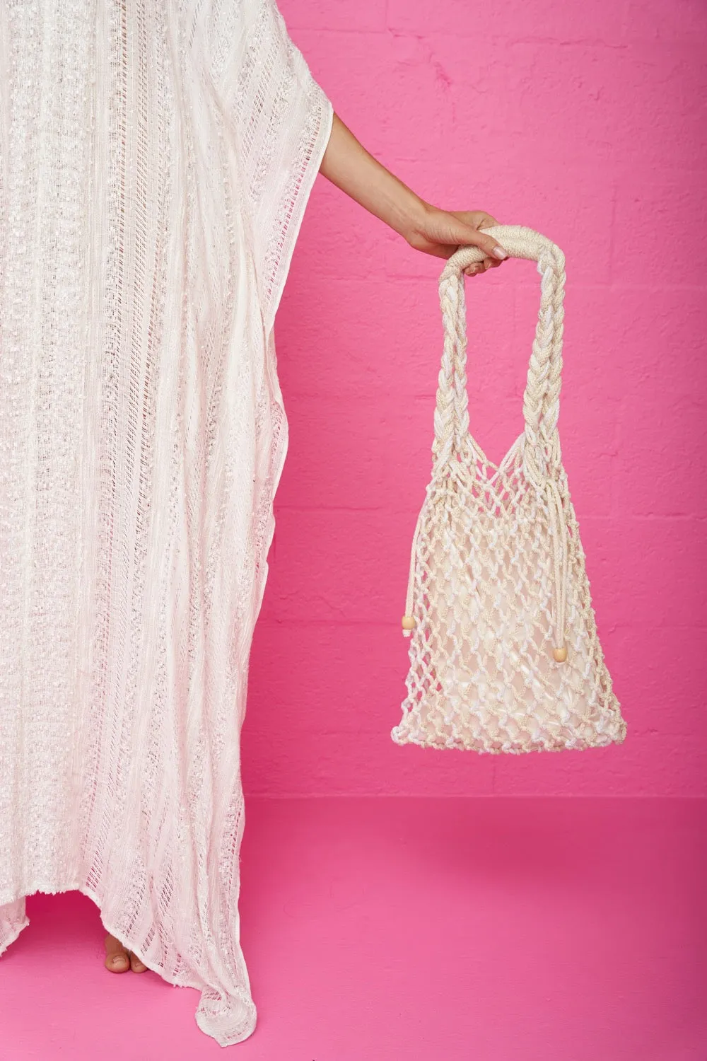 Talli Macrame Tote Bag