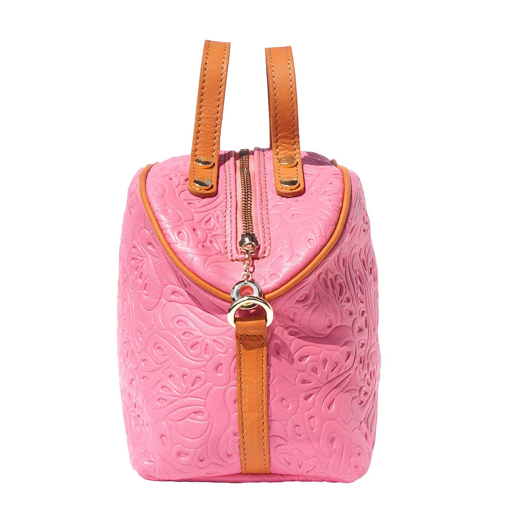 Tarsilla Leather makeup bag
