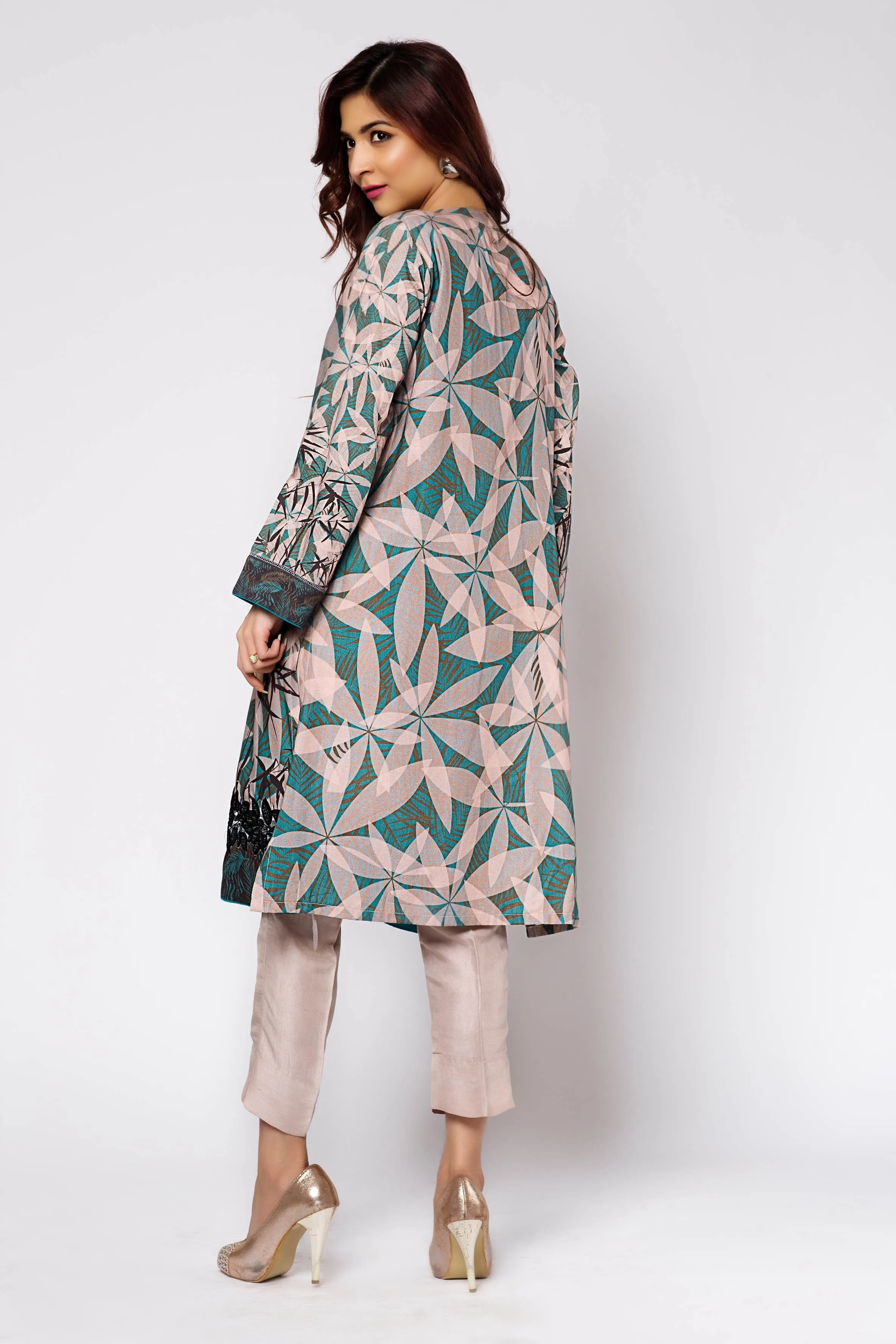 Teal Leaves TL-CT-D2