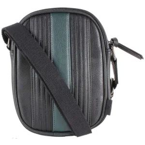 Ted Baker Evver Striped Flight Bag - Black