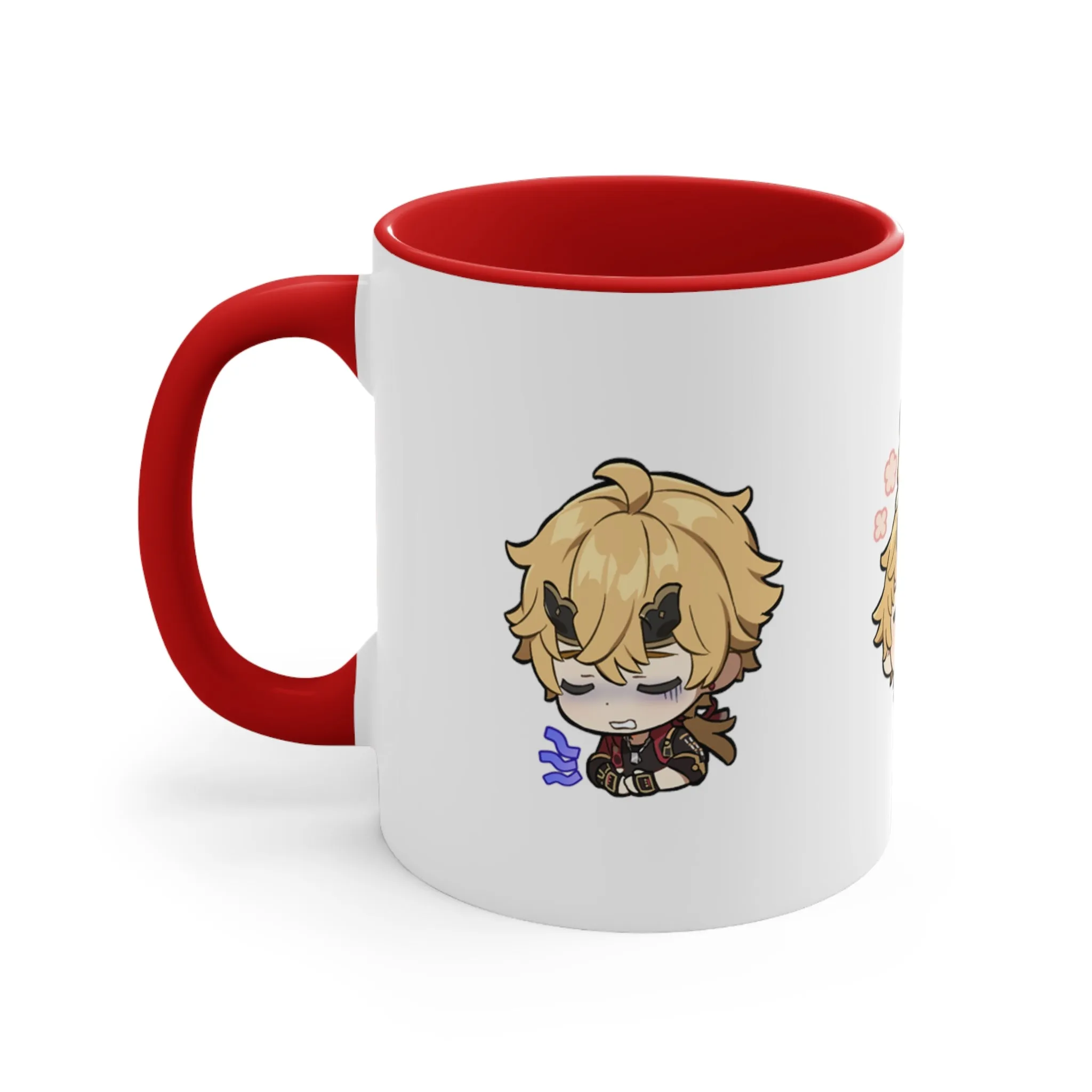 Thoma Genshin Impact Accent Coffee Mug, 11oz Cups Mugs Cup Gift For Gamer Gifts Game Anime Fanart Fan Birthday Valentine's Christmas