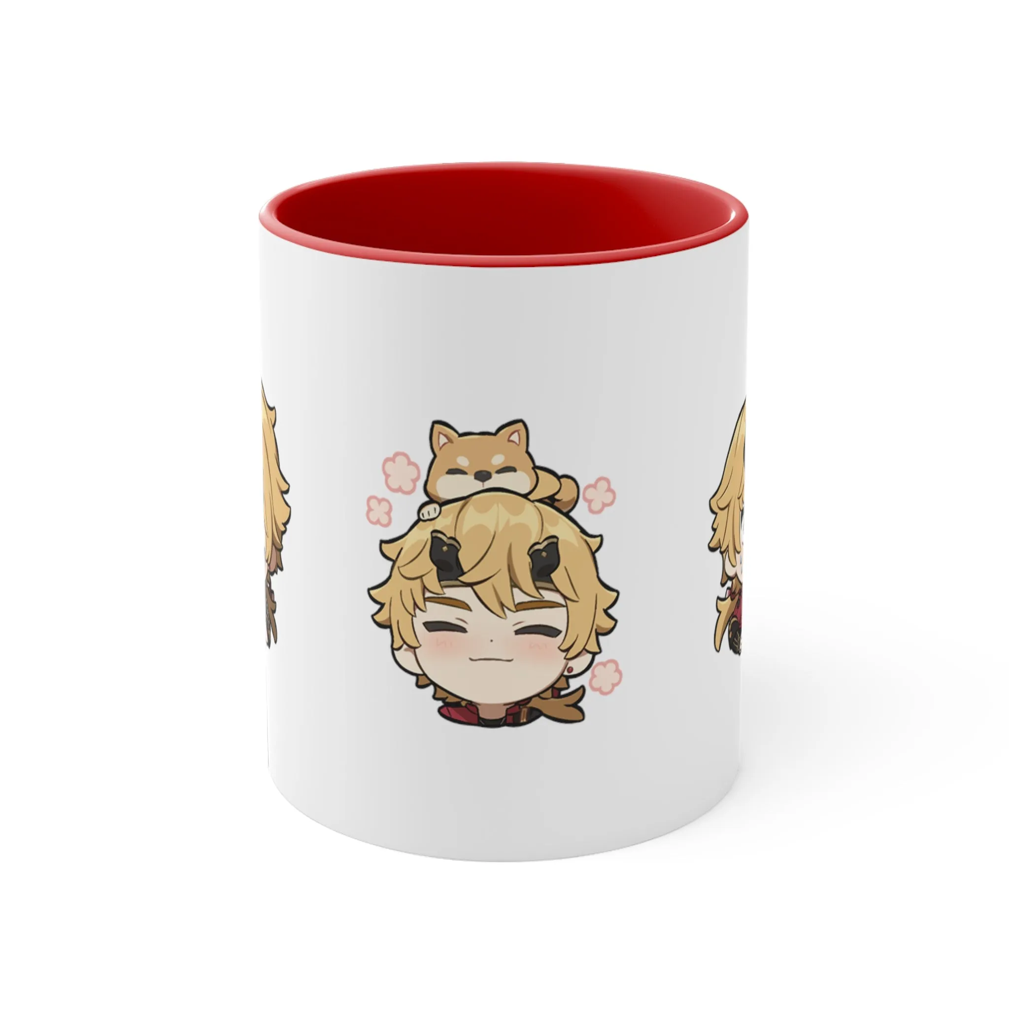 Thoma Genshin Impact Accent Coffee Mug, 11oz Cups Mugs Cup Gift For Gamer Gifts Game Anime Fanart Fan Birthday Valentine's Christmas