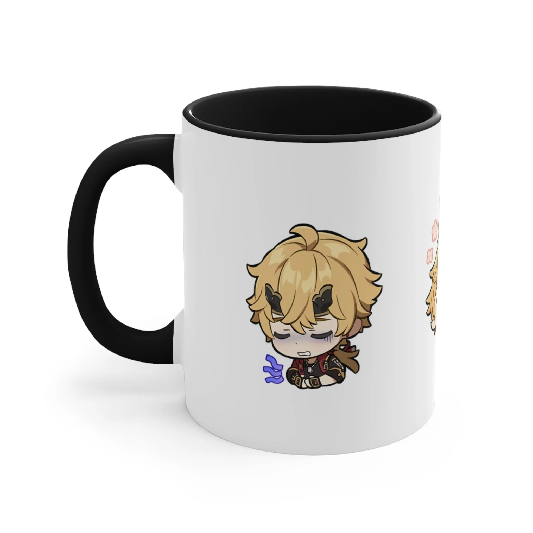 Thoma Genshin Impact Accent Coffee Mug, 11oz Cups Mugs Cup Gift For Gamer Gifts Game Anime Fanart Fan Birthday Valentine's Christmas