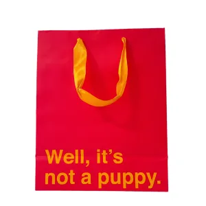 THWT Not a Puppy Gift Bag