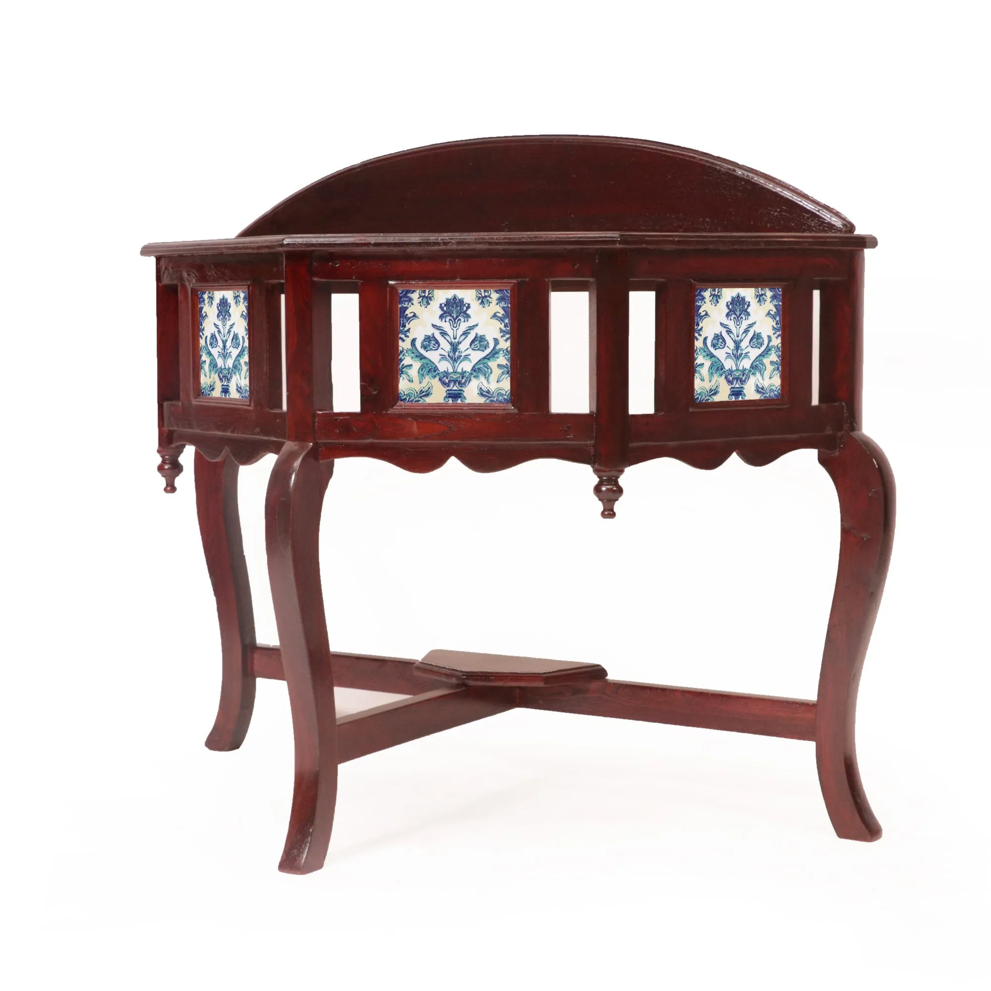 Traditional Classic Tiled Console Table