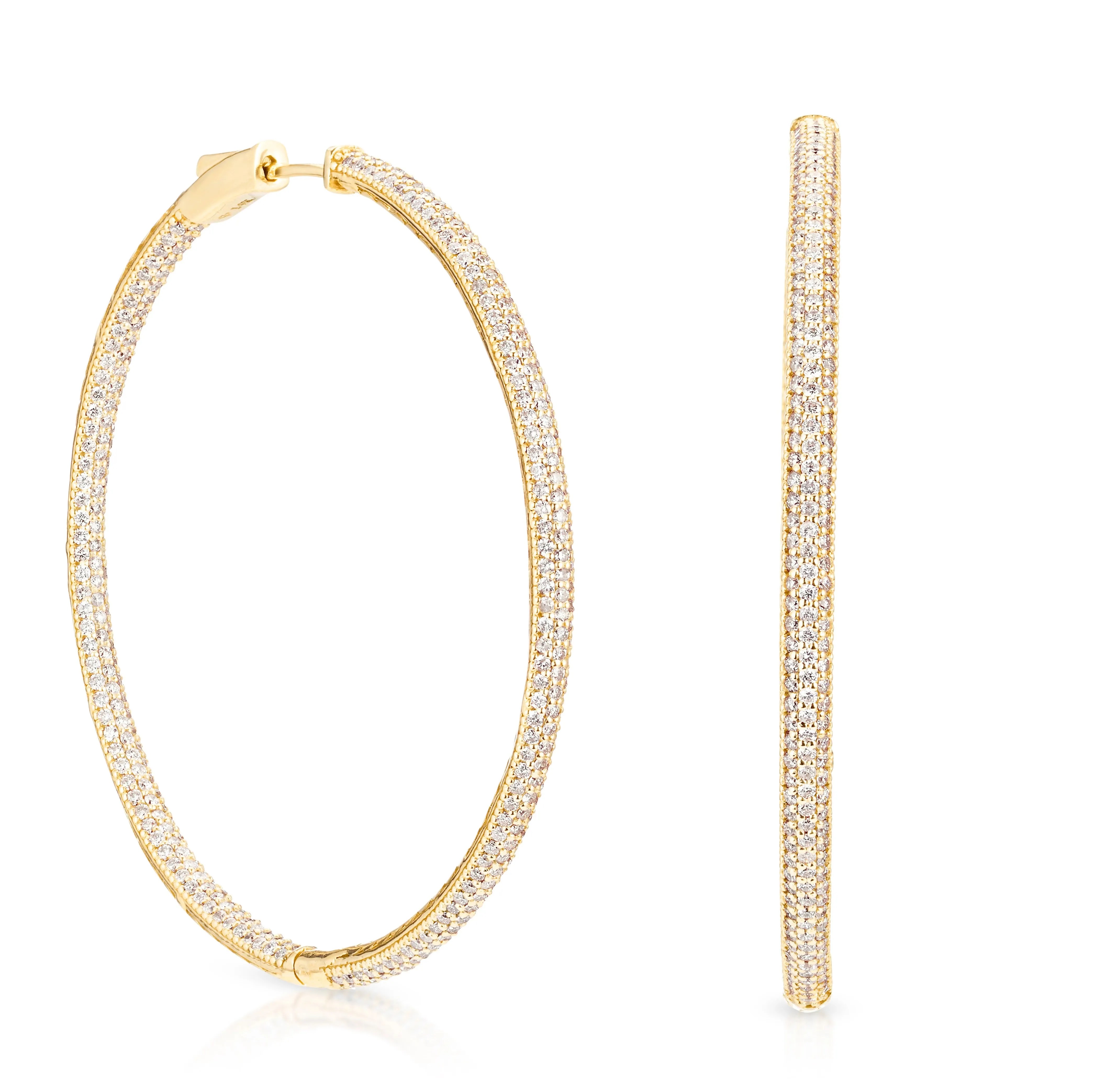 Triple Row Infinity Hoops