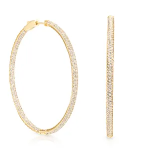Triple Row Infinity Hoops