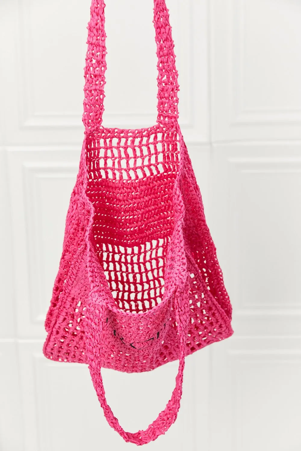 TROPIC BABE STRAW TOTE