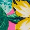 Tropical-Print Fit & Flare Dress