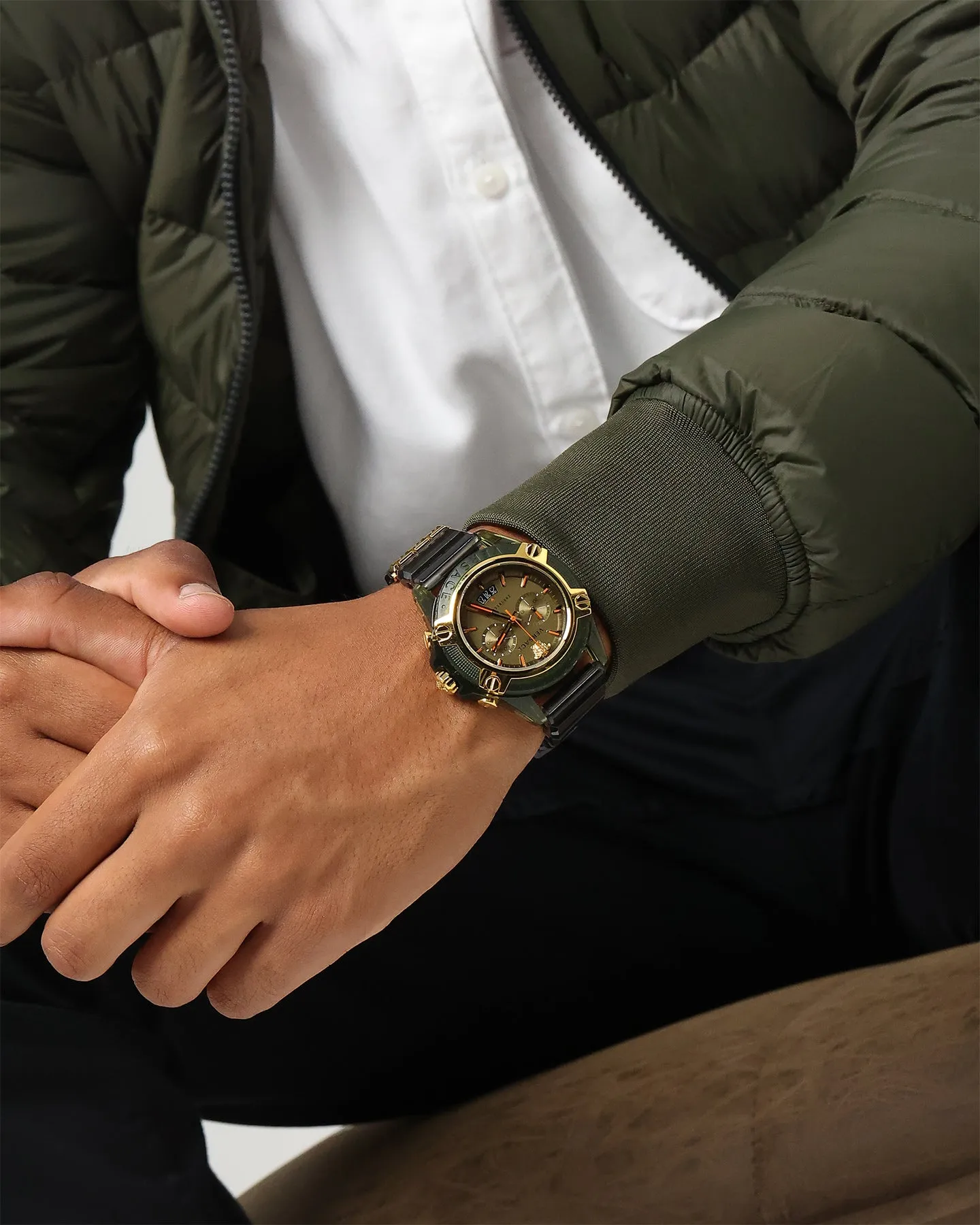 Versace VEZ700321 Military Green