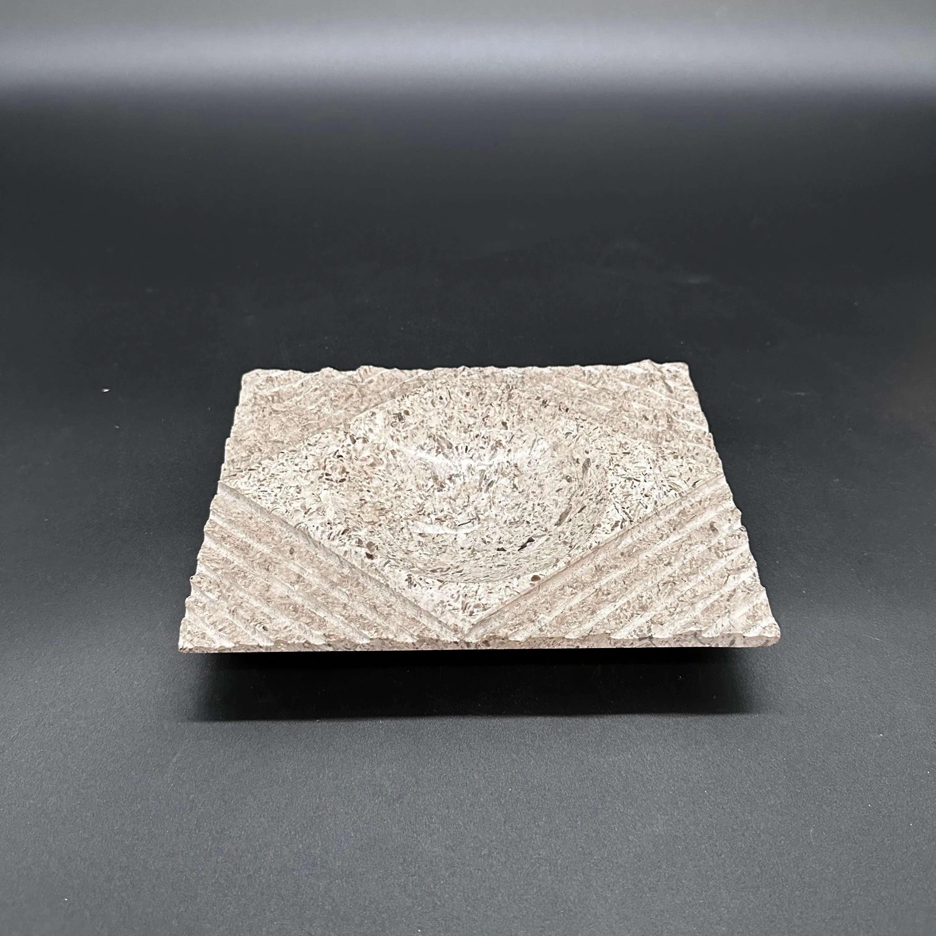 Vintage Italian Marble Ashtray 1960s