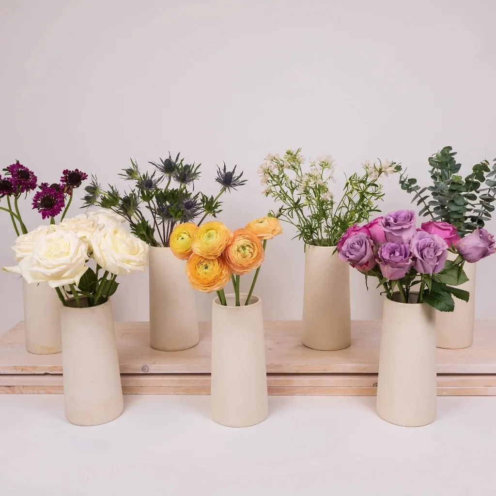 Vintage Pastels DIY Flower Kit