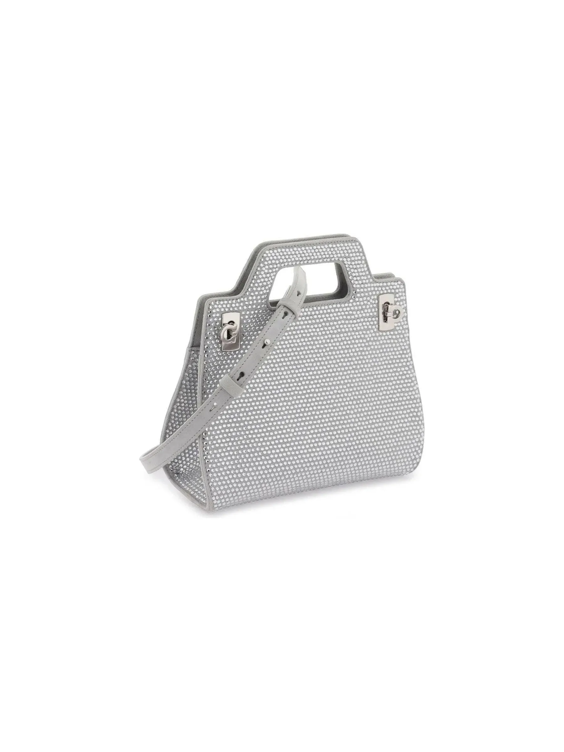 Wanda Crystal Embellished Evening Bag