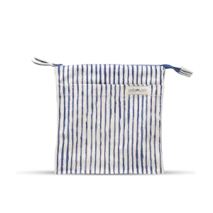 Wash Bag Tall - India Ink - Egg Shell
