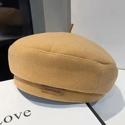 Woolen Beret Caps for Women