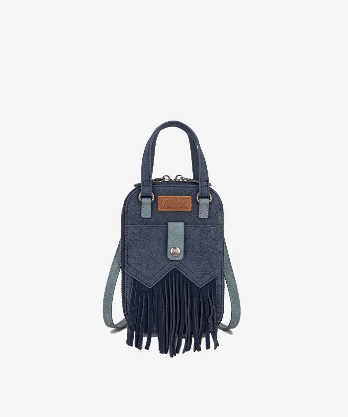 Wrangler Fringe Western Mini Crossbody Bag