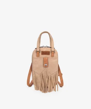 Wrangler Fringe Western Mini Crossbody Bag