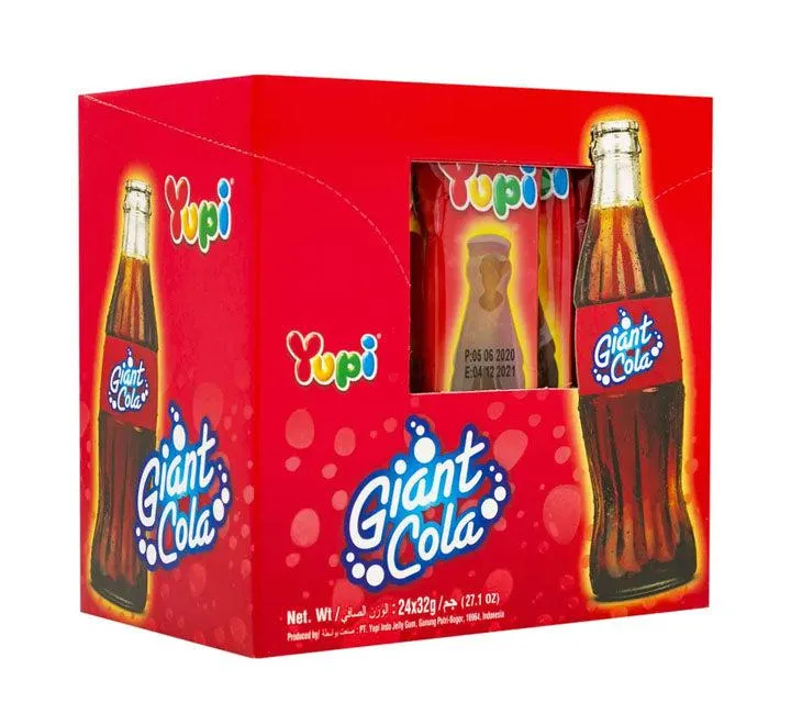 Yupi Giant Cola 24pcs